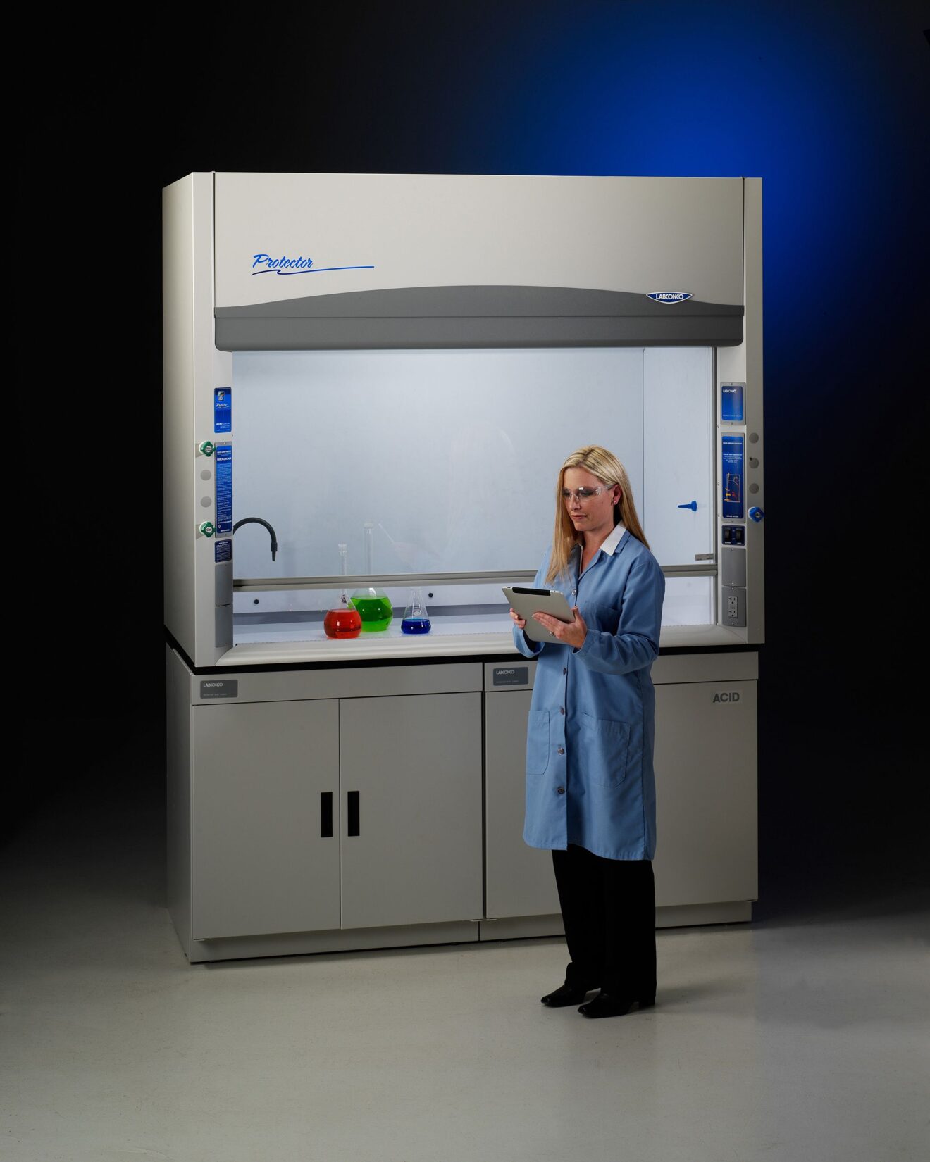 Labconco Protector LC009 Labconco Protector Protector PVC Perchloric Acid Laboratory Hoods ...